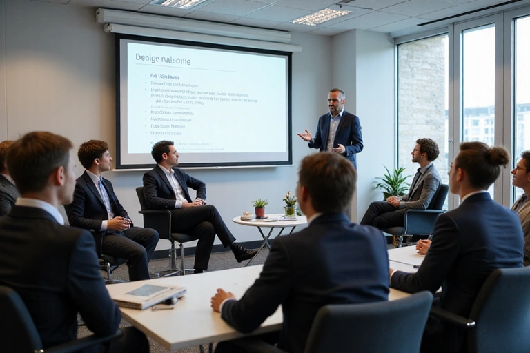 Experienced facilitator leading a workshop