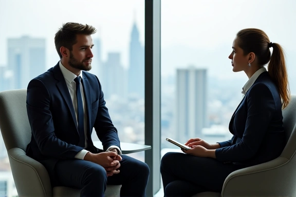 Executive coaching session