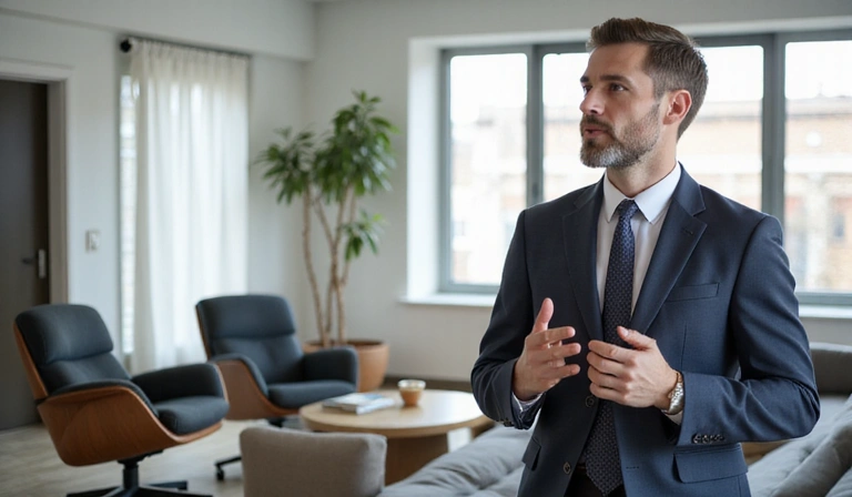 HR executive discussing culture